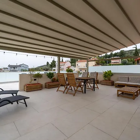 Apartment Deluxe 6, With Rooftop Terrace And Breathtaking Views Asini (Argolis)